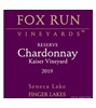 Fox Run Vineyards Reserve Chardonnay 2018